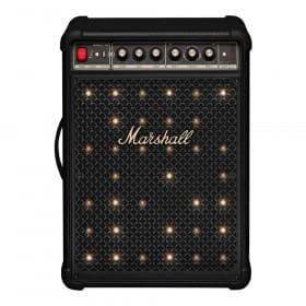 BLUETOOTH SPEAKER (ลำโพงบลูทูธ) MARSHALL BROMLEY 450 - BLACK AND BRASS